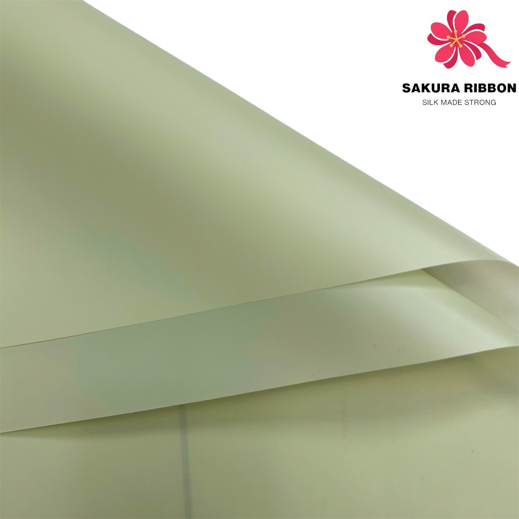 Giấy Bóng Kính Một Mặt Màu