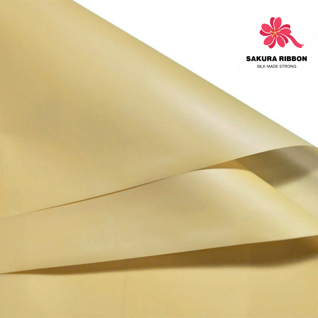 Giấy Bóng Kính Một Mặt Màu