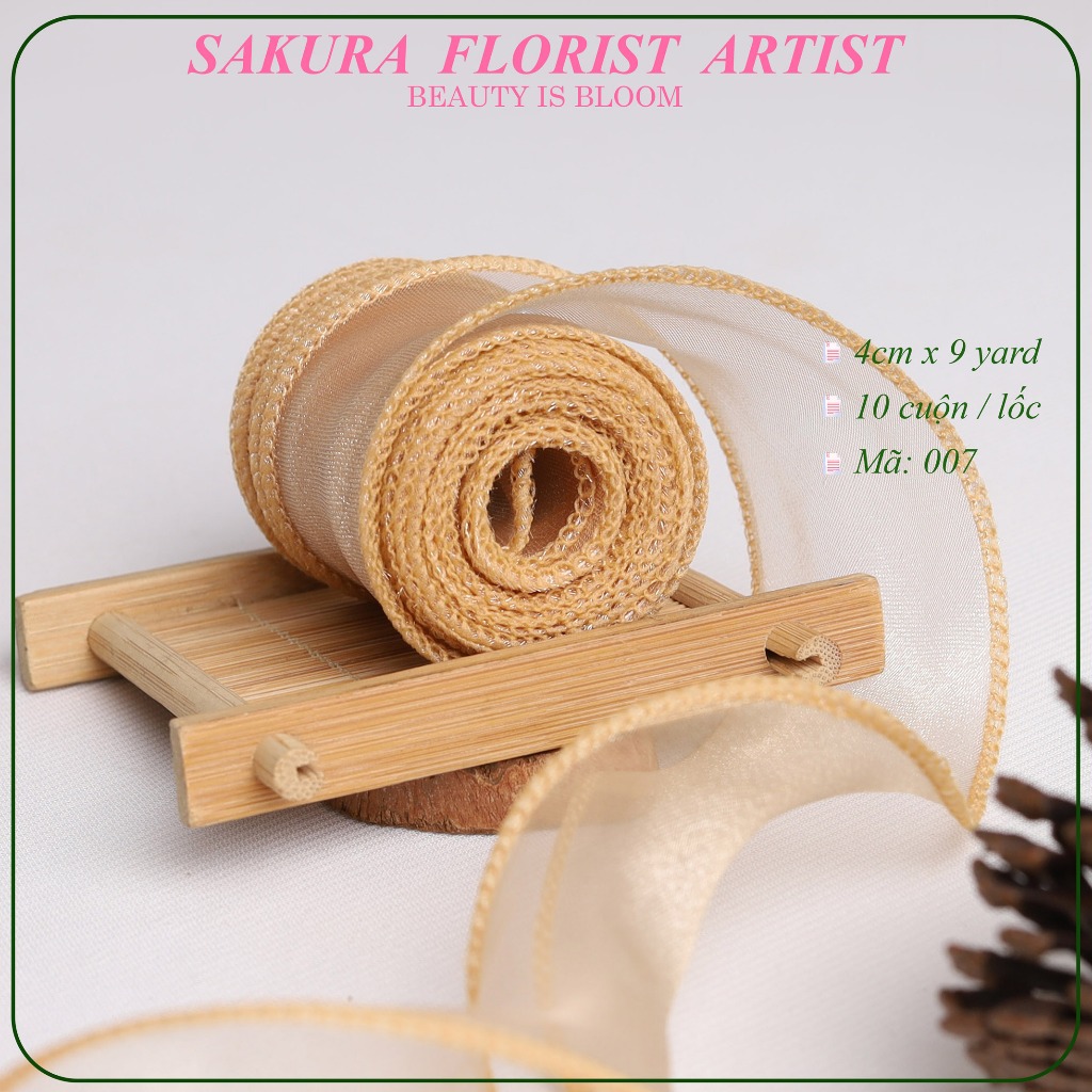 Ruy Băng Voan Đuôi Cá Không Lõi