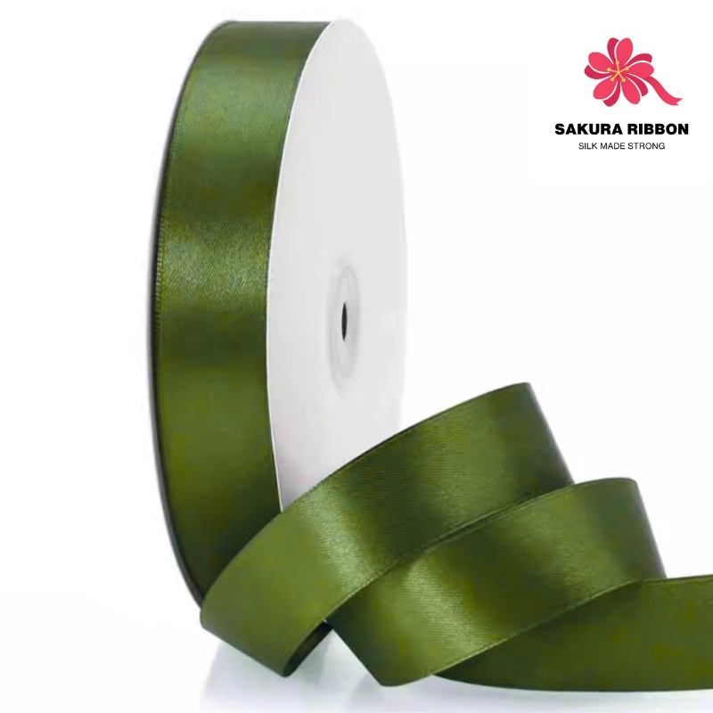 2.5cm-Ruy Băng Vải Trơn