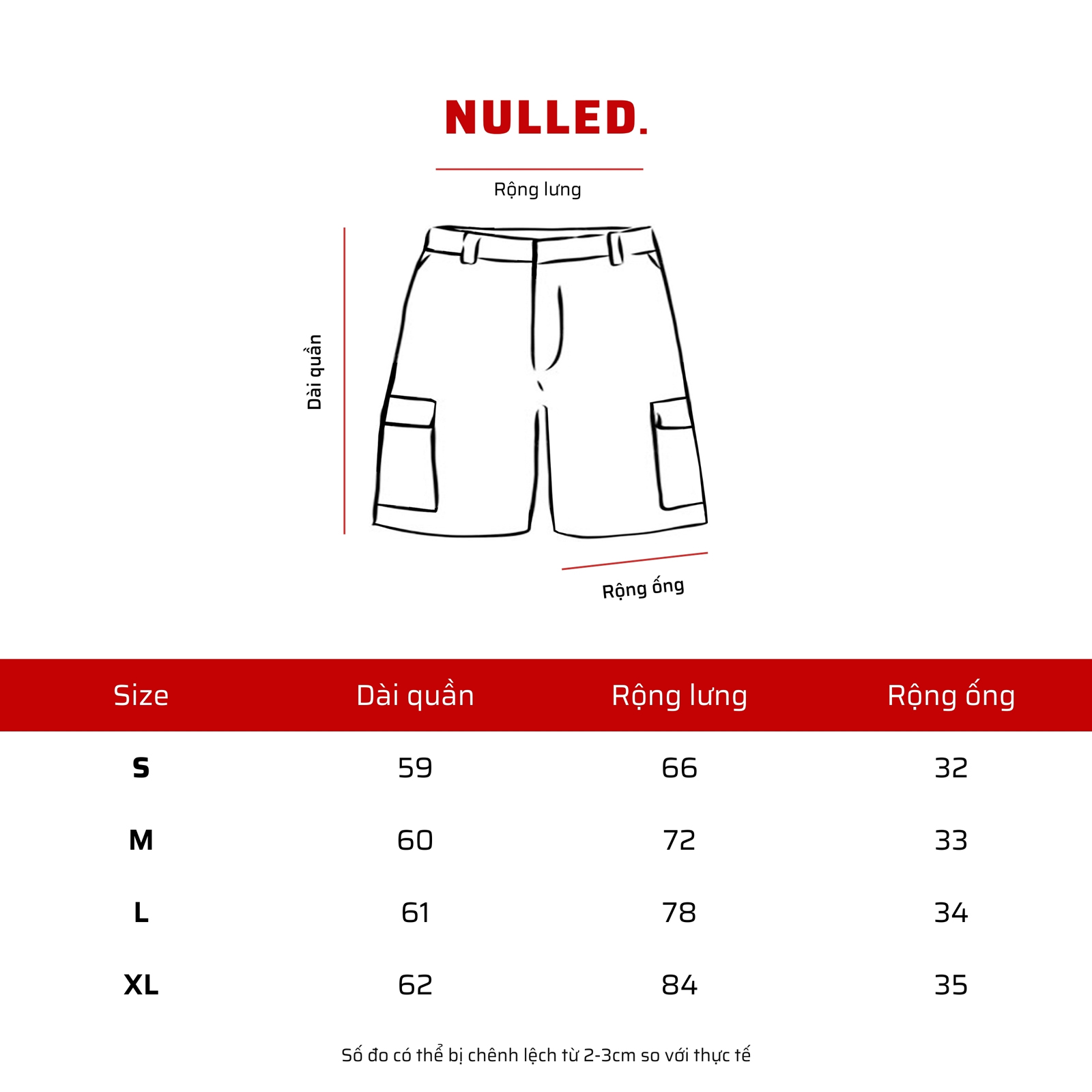 Quần short jean lửng đen NULLED N-QS16