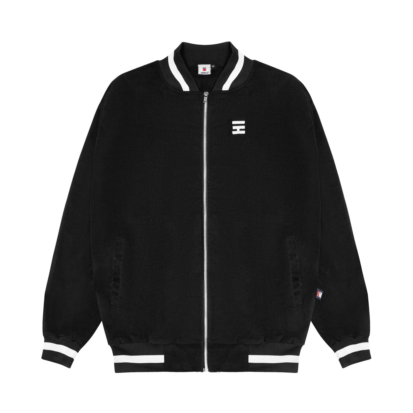 H05-AK6 Áo khoác bomber nỉ nhung HI