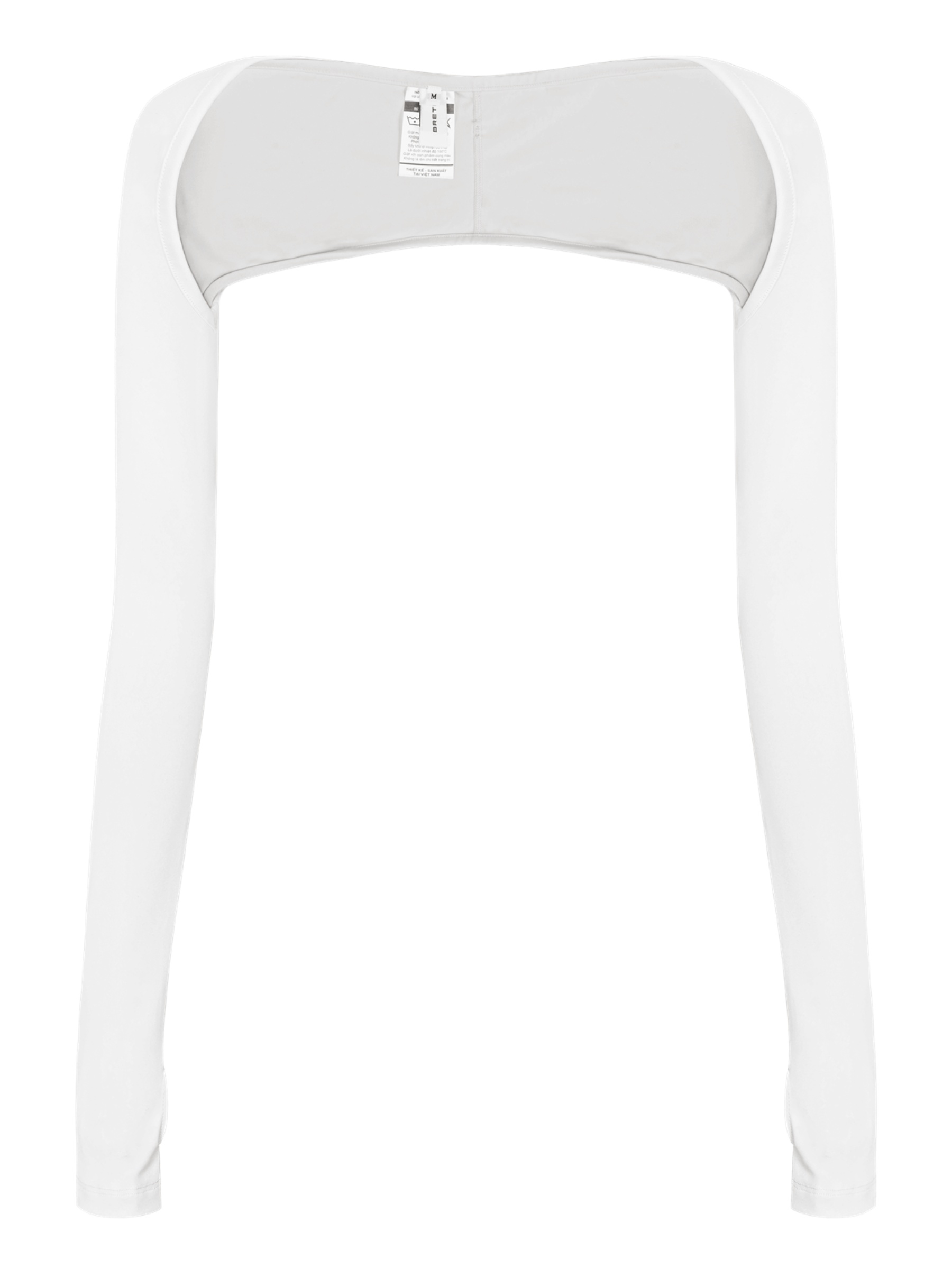 BRETH Breth Bolero Shrug - Trắng kem