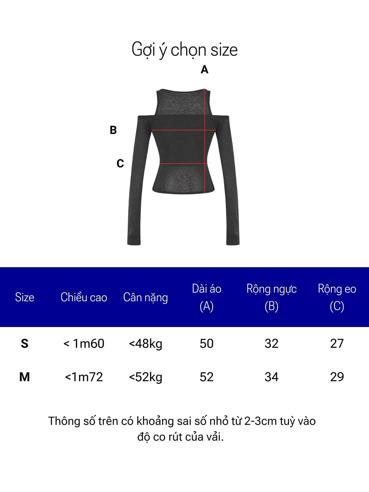 DKMV Starlet Top - Đen