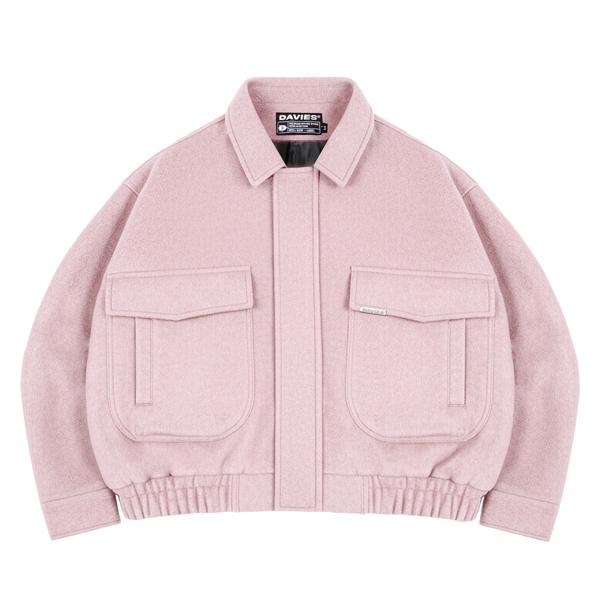 DSW Crop Bomber Jacket Classy - Dạ Hồng