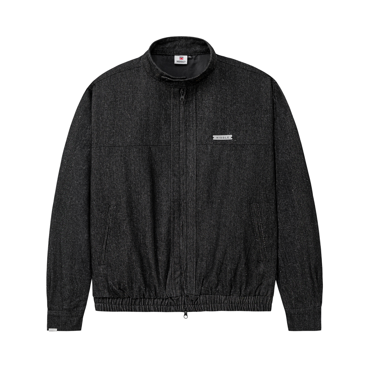 Áo khoác jean nam cổ trụ hai lớp Hiddle H-AK2