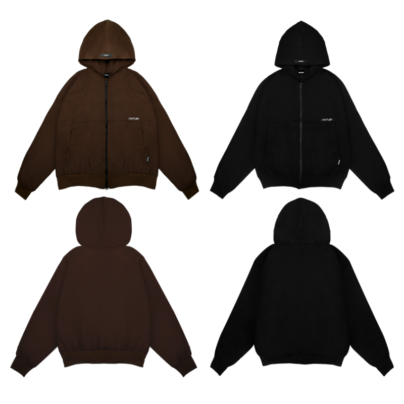 O21-AK14 Kaki Hooded Jacket