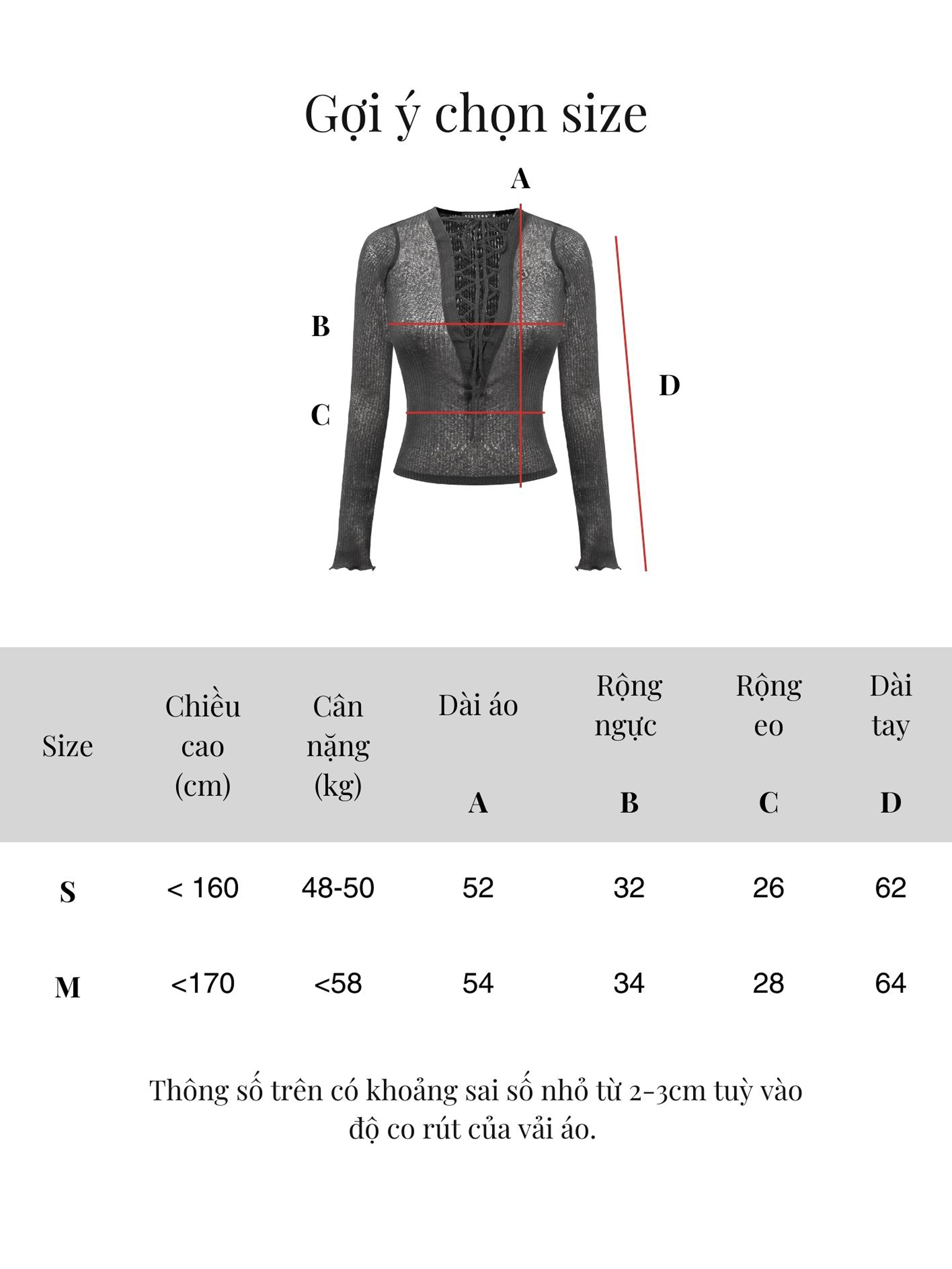 SISTERS Áo xuyên thấu đan dây ngực Linen - Trắng