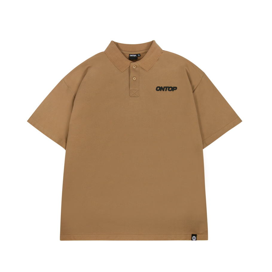 O14-T6 Polo Basic-Nâu