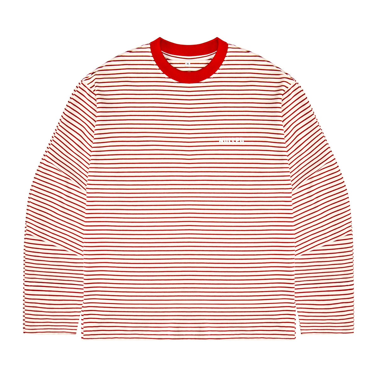 Áo thun boxy tay dài kẻ sọc Nulled Tee N-T29-DO