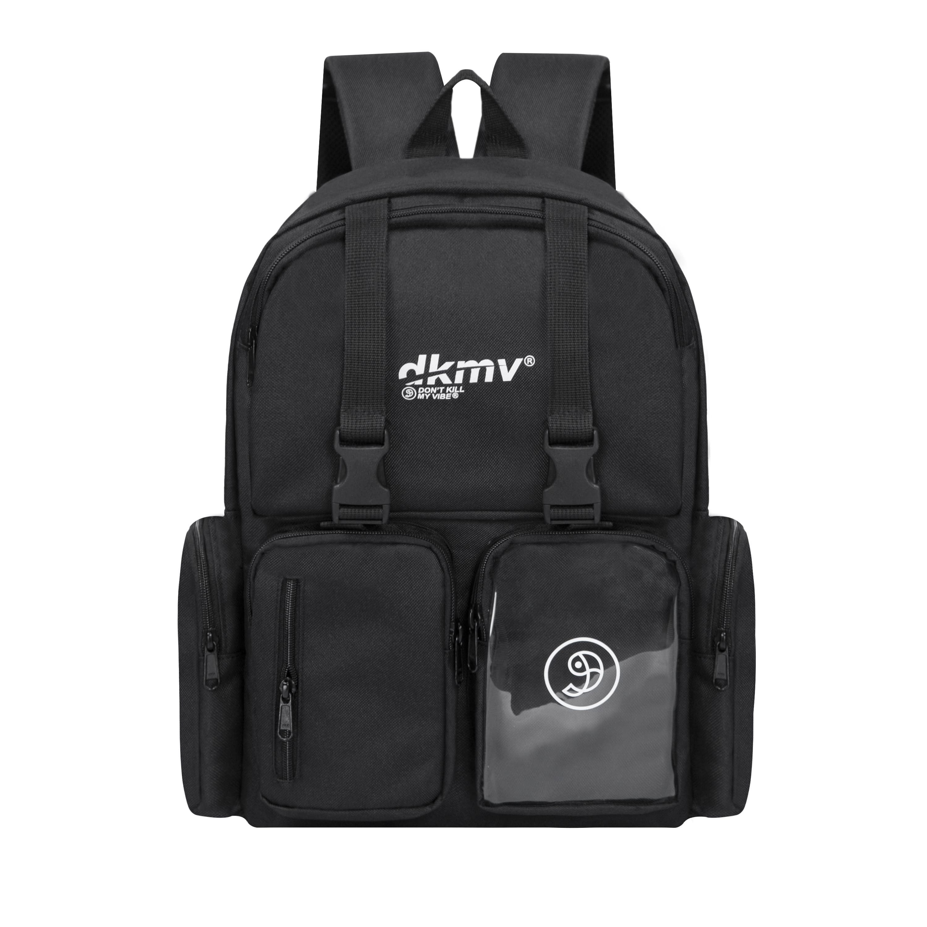 K-P1 Logo Backpack - BLACK