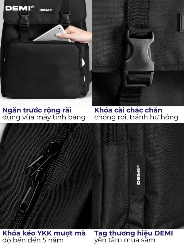 Balo local brand đi học DE-P01