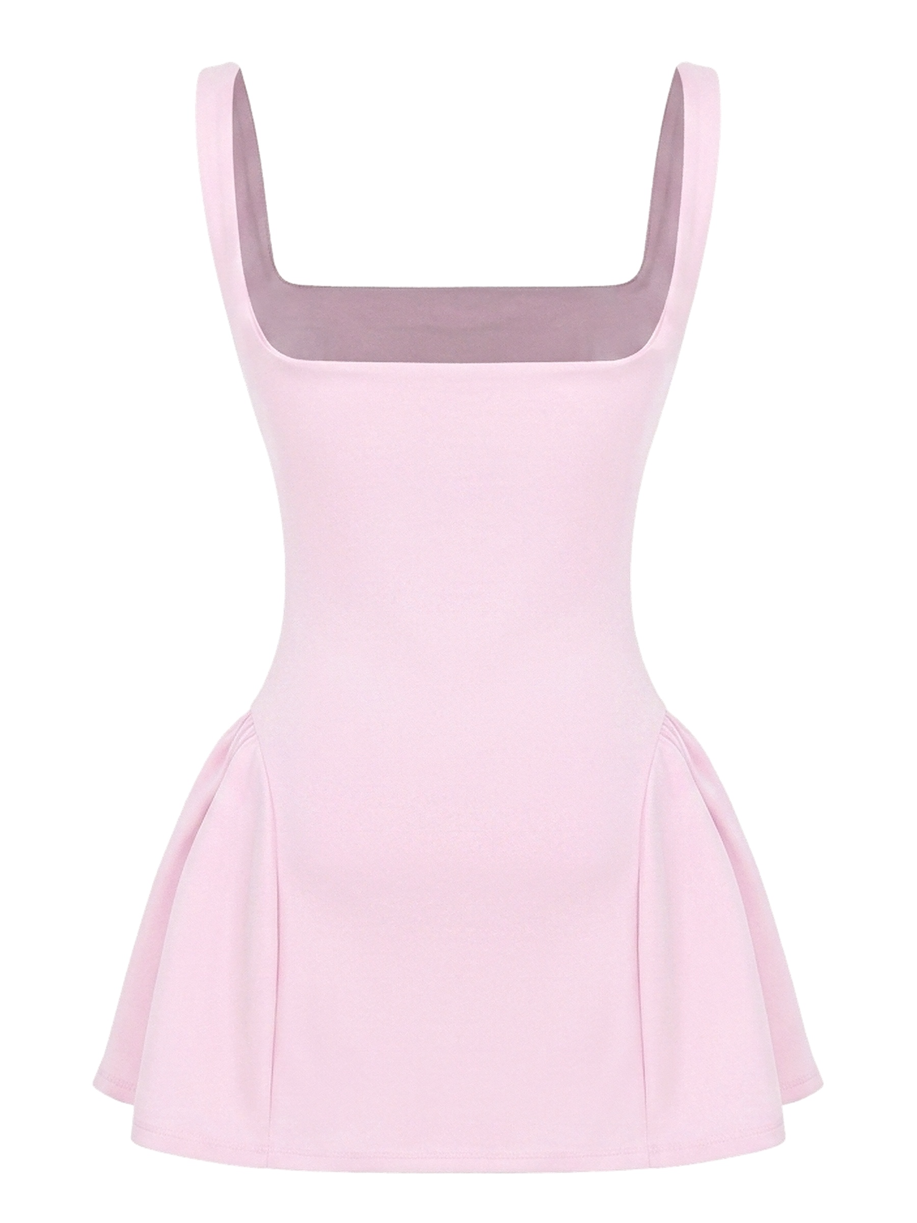 BRETH Heather Dress - Hồng