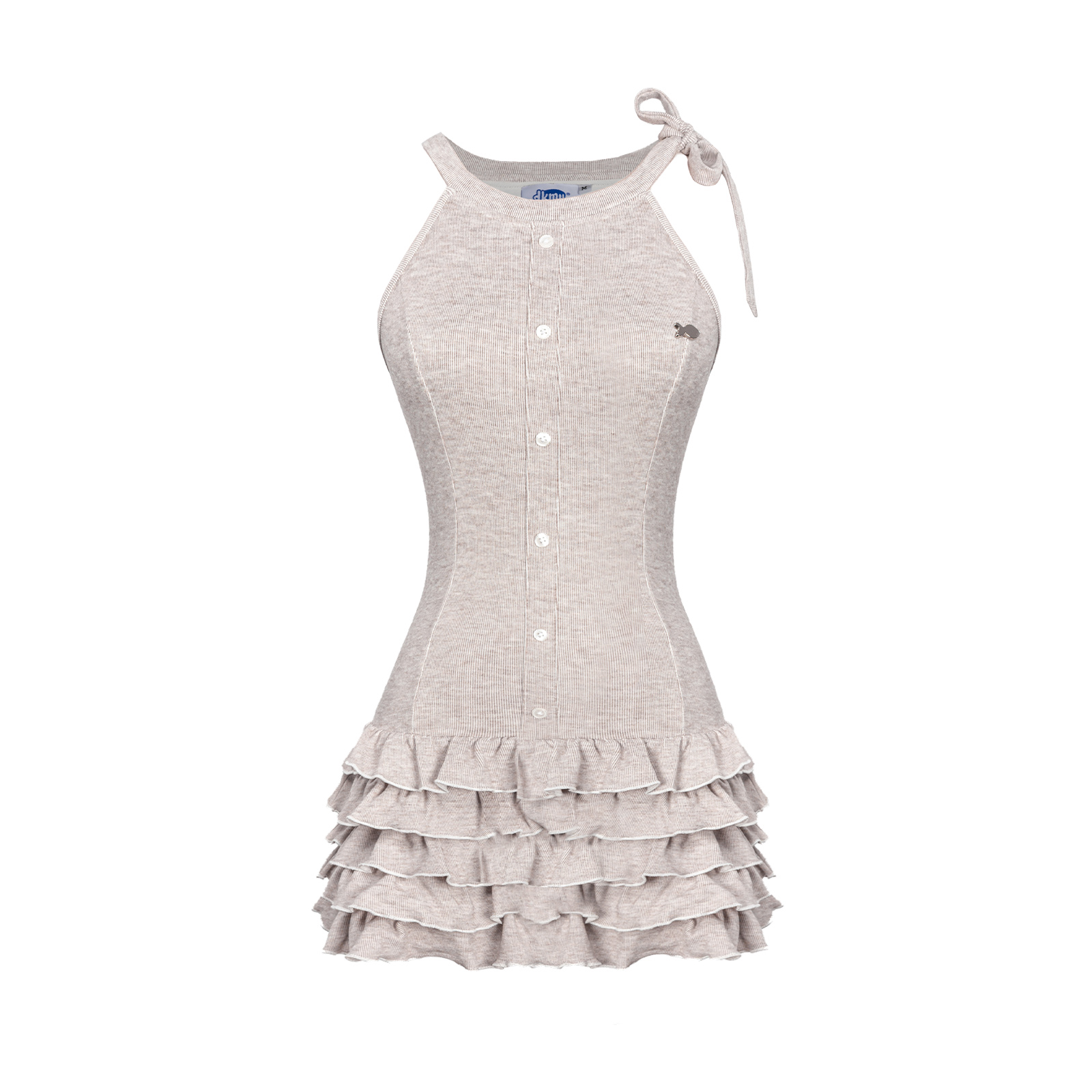 DKMV Evelyn Dress - Nâu