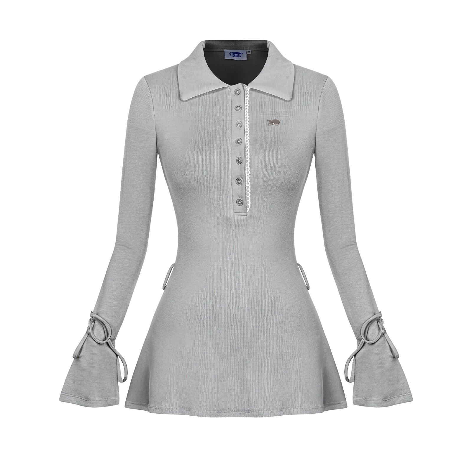 DKMV Jina Dress - Xám đậm