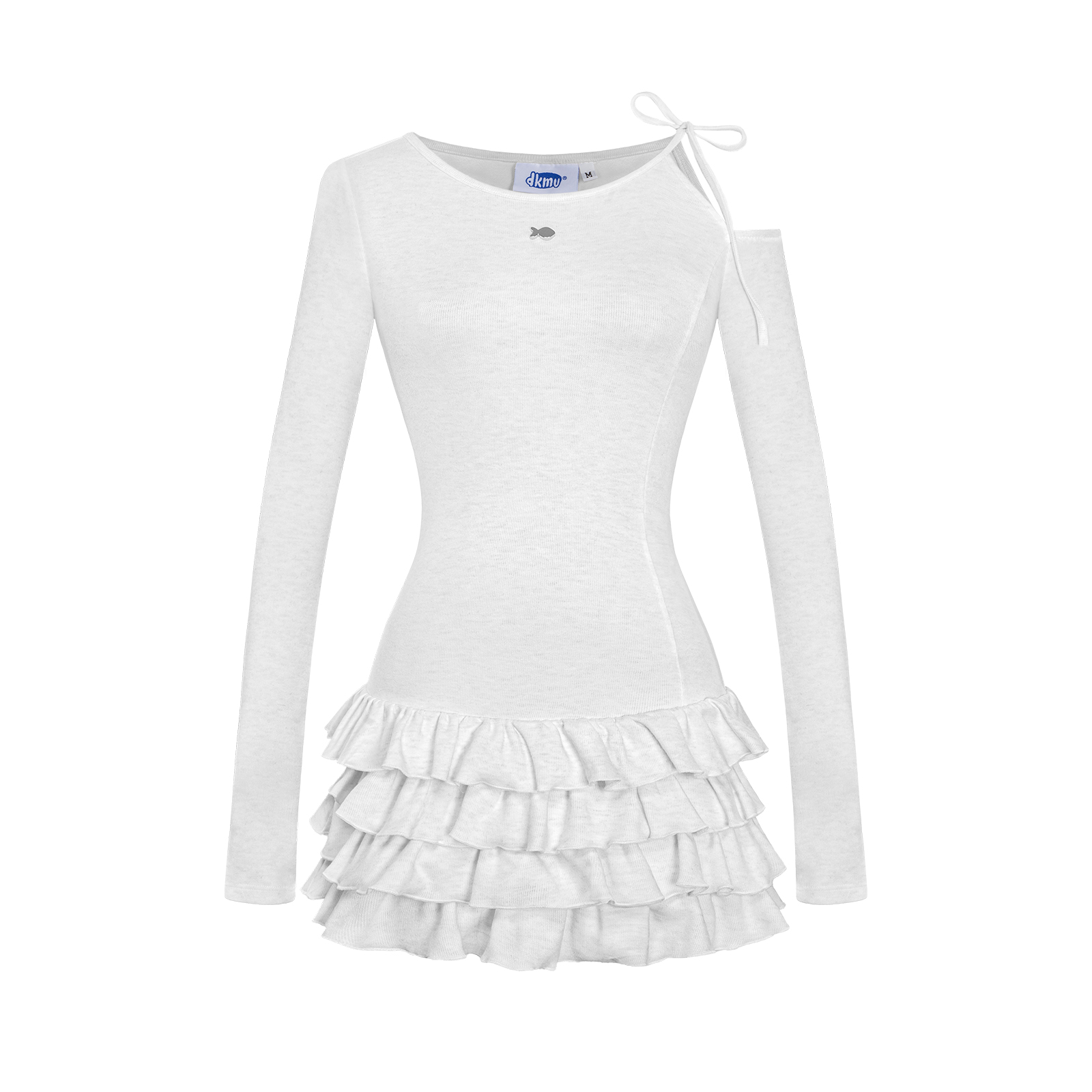 DKMV Oceanic Dress - Xám trắng