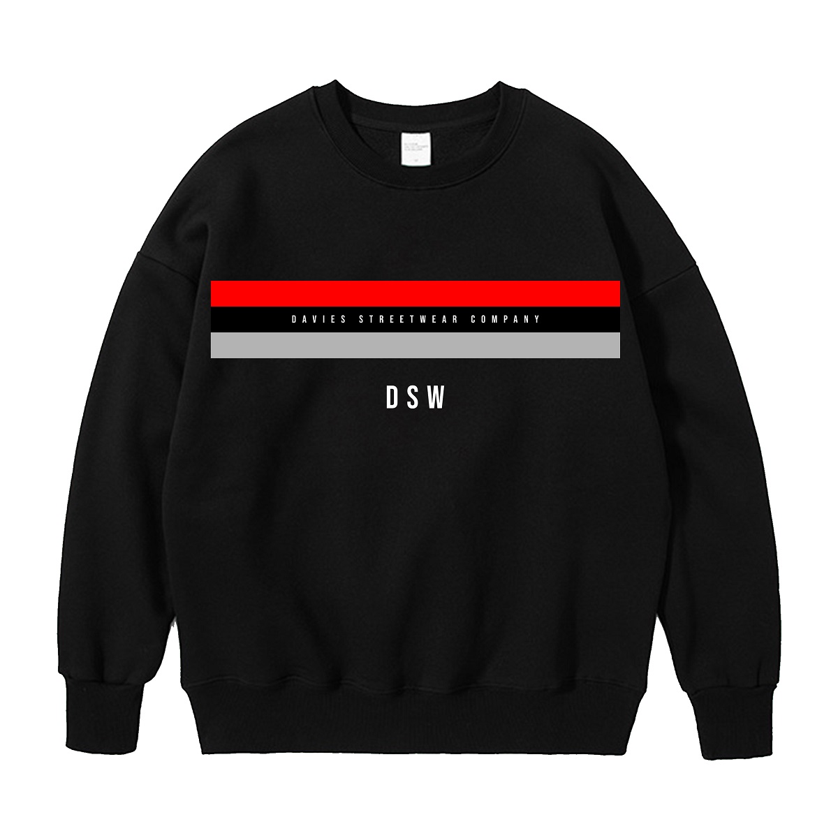 DSW SWEATER STRIPED SYMBOLS