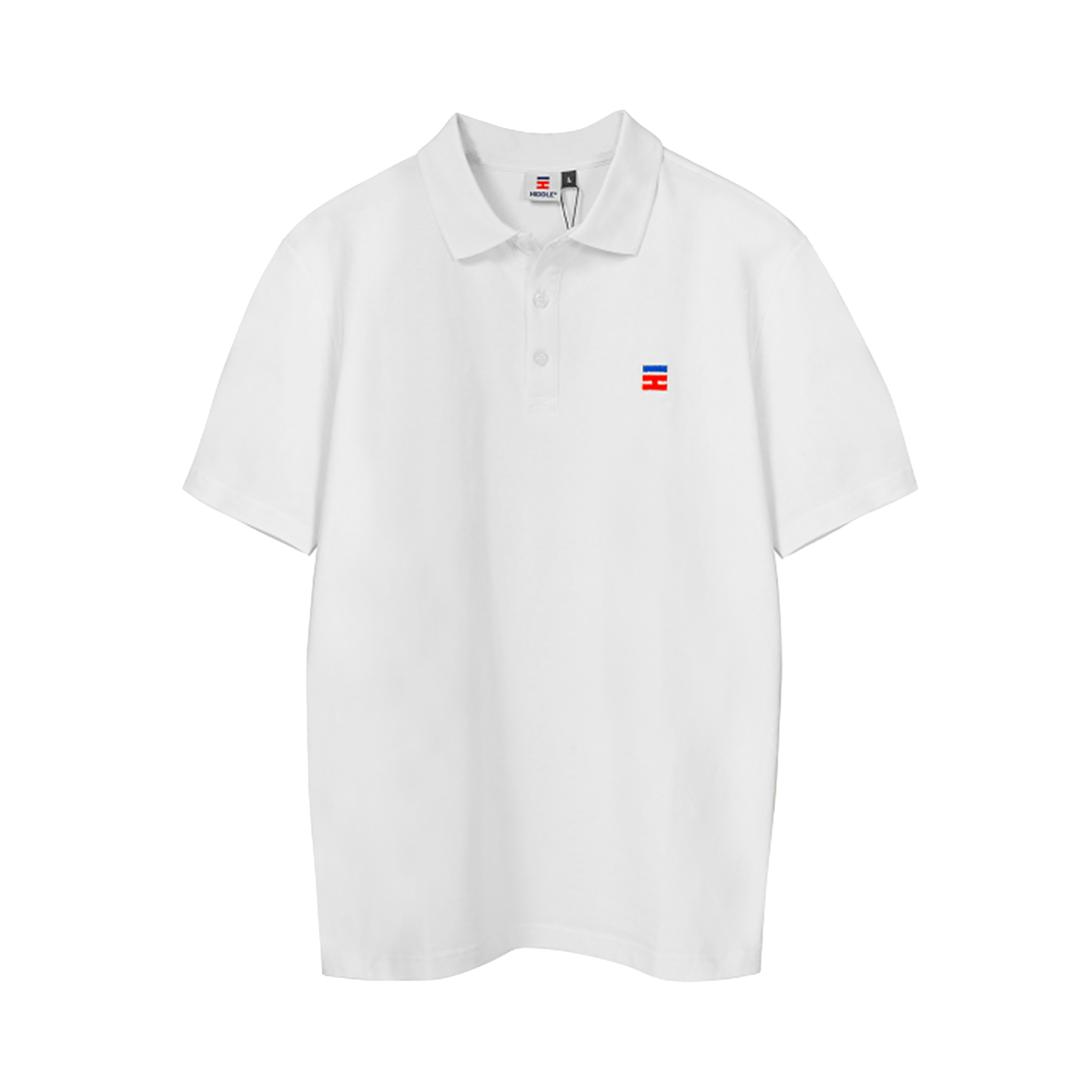 H01-T1 Áo polo nam hàng hiệu - Trắng