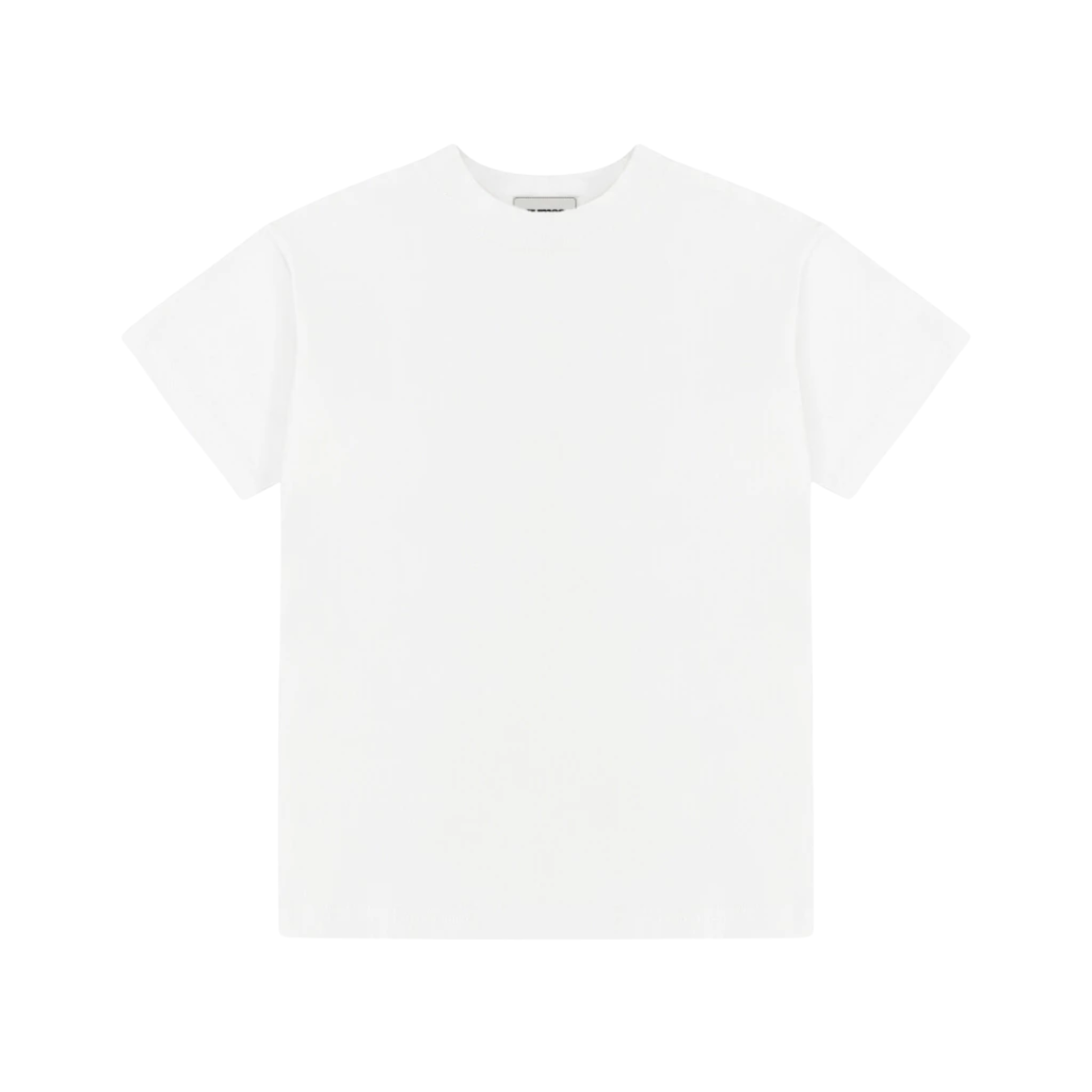 Áo Baby Tee HAMCHOI Cotton Mềm Mại Form Suông Cơ Bản Màu Trắng Trơn Thiết Kế Cổ Tròn Thoáng Khí