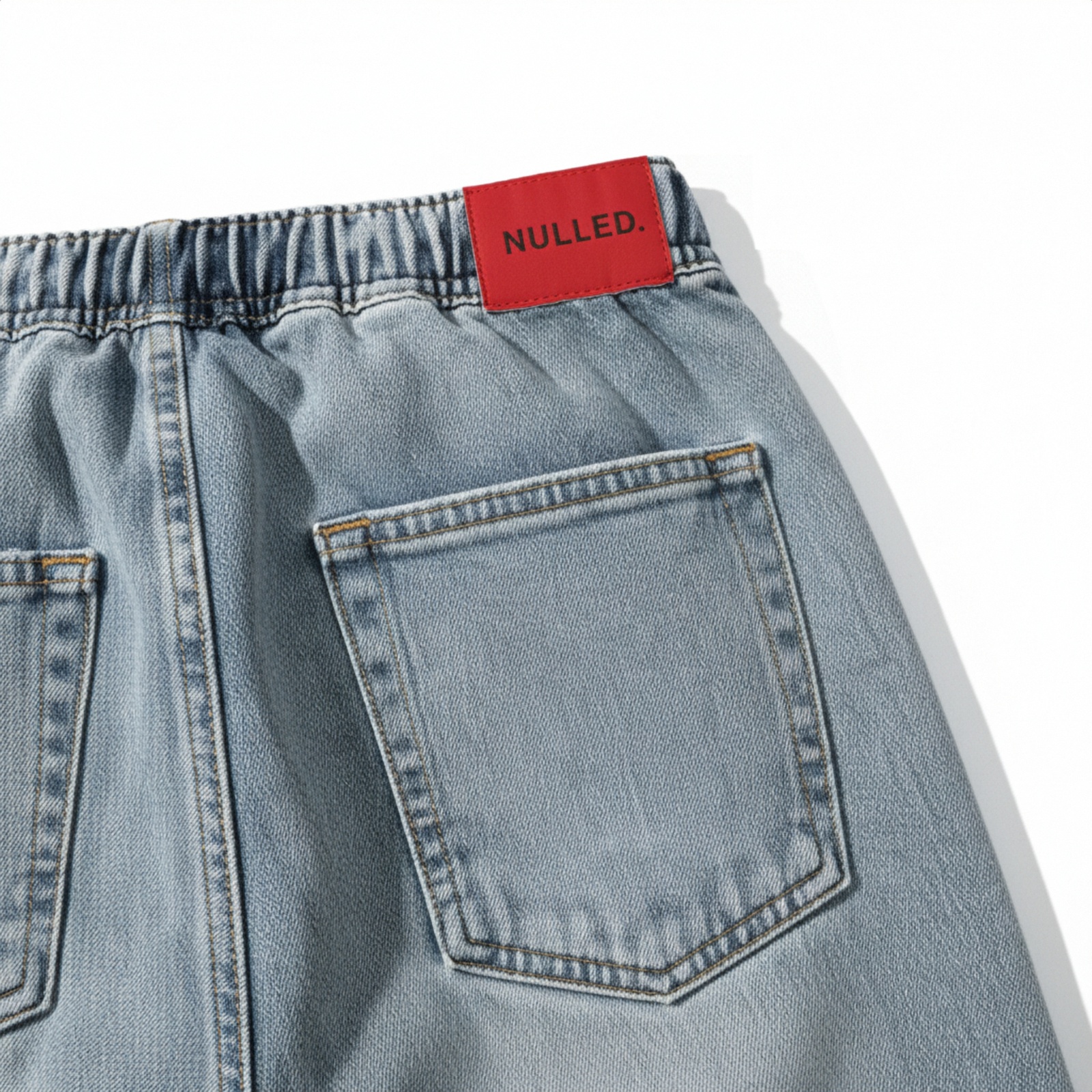 Quần baggy suông xanh nhạt NULLED N-Q25-XN