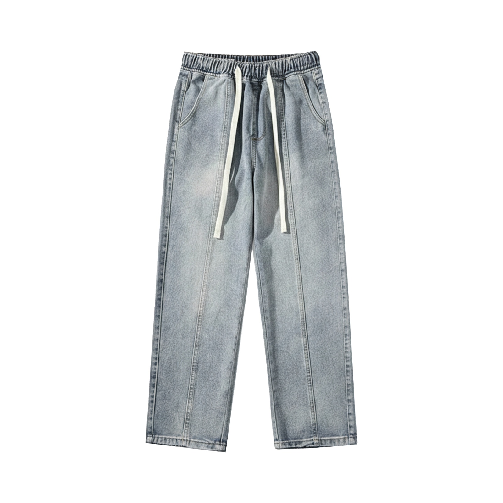 Quần baggy suông xanh nhạt NULLED N-Q25-XN