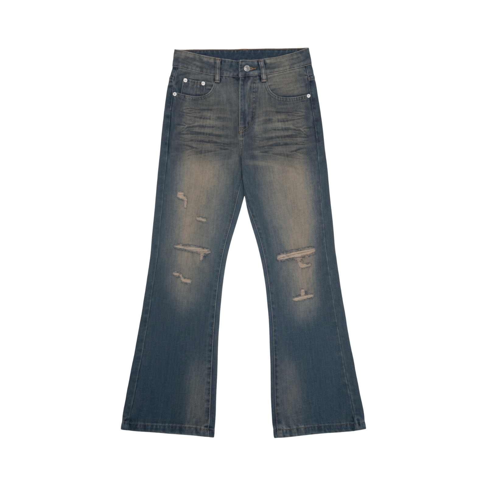 Quần Jeans ống loe unisex NULLED N-Q27-Y18