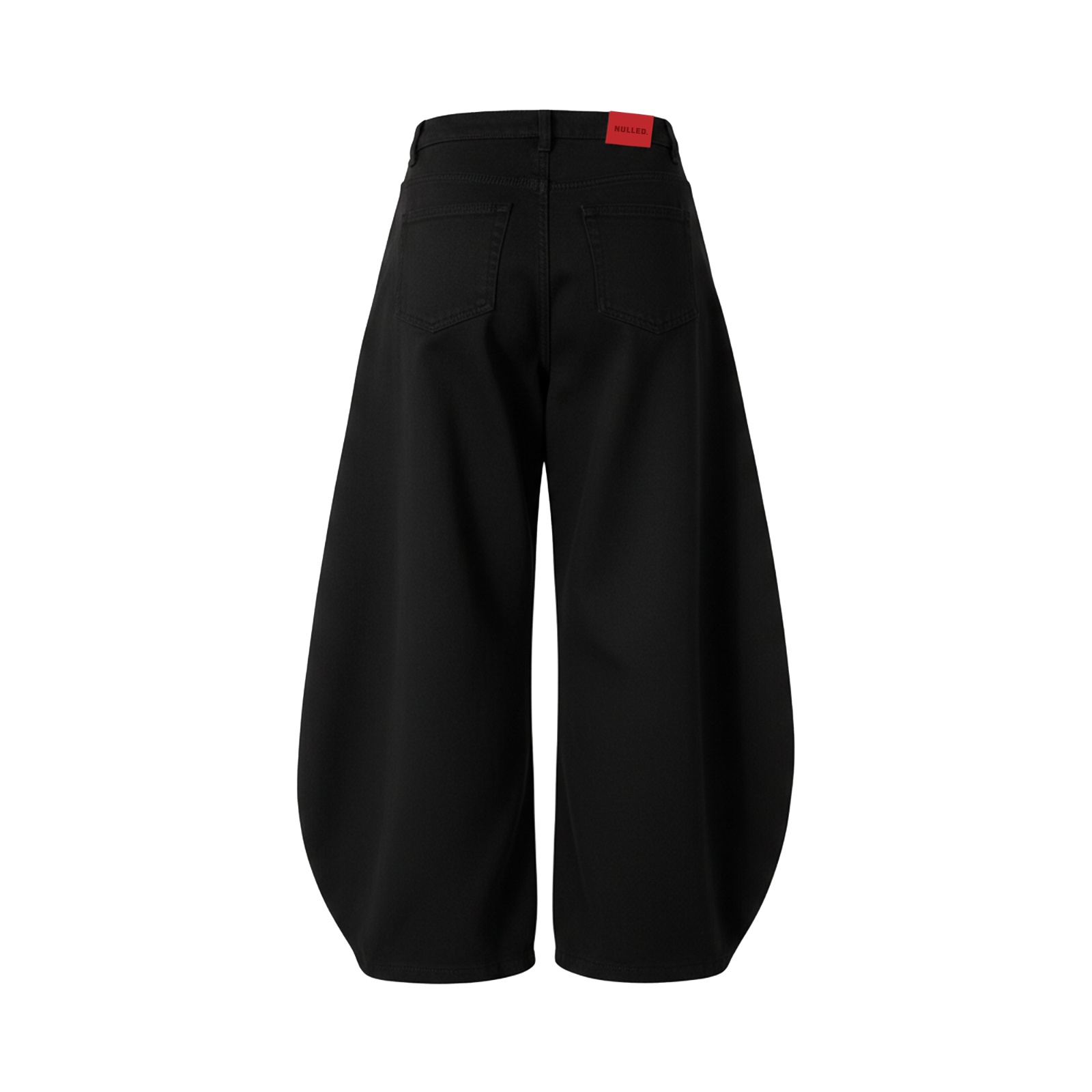 Quần jeans suông dáng bí màu đen NULLED N-Q28-D