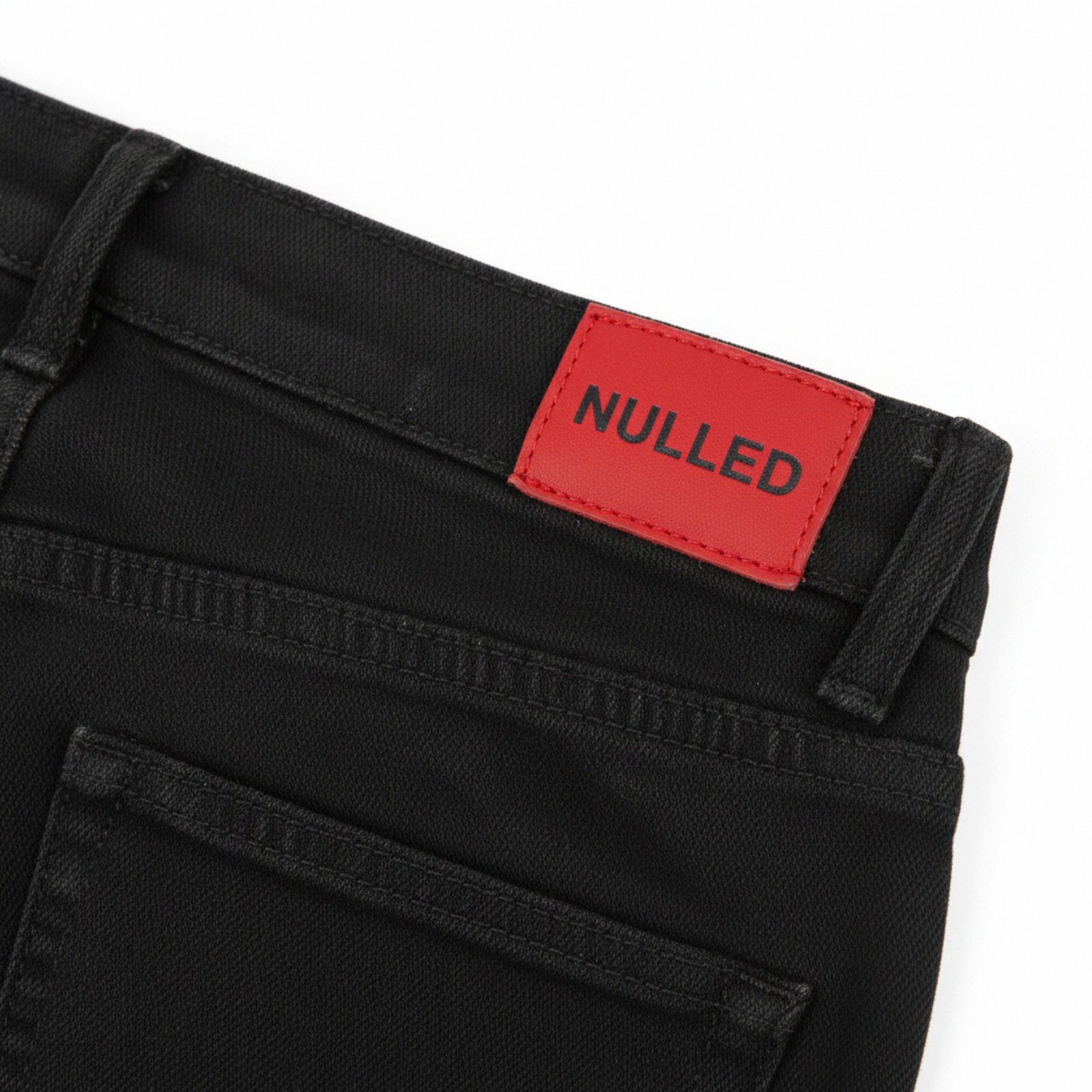 Quần jean ống loe đen nam NULLED N-Q38