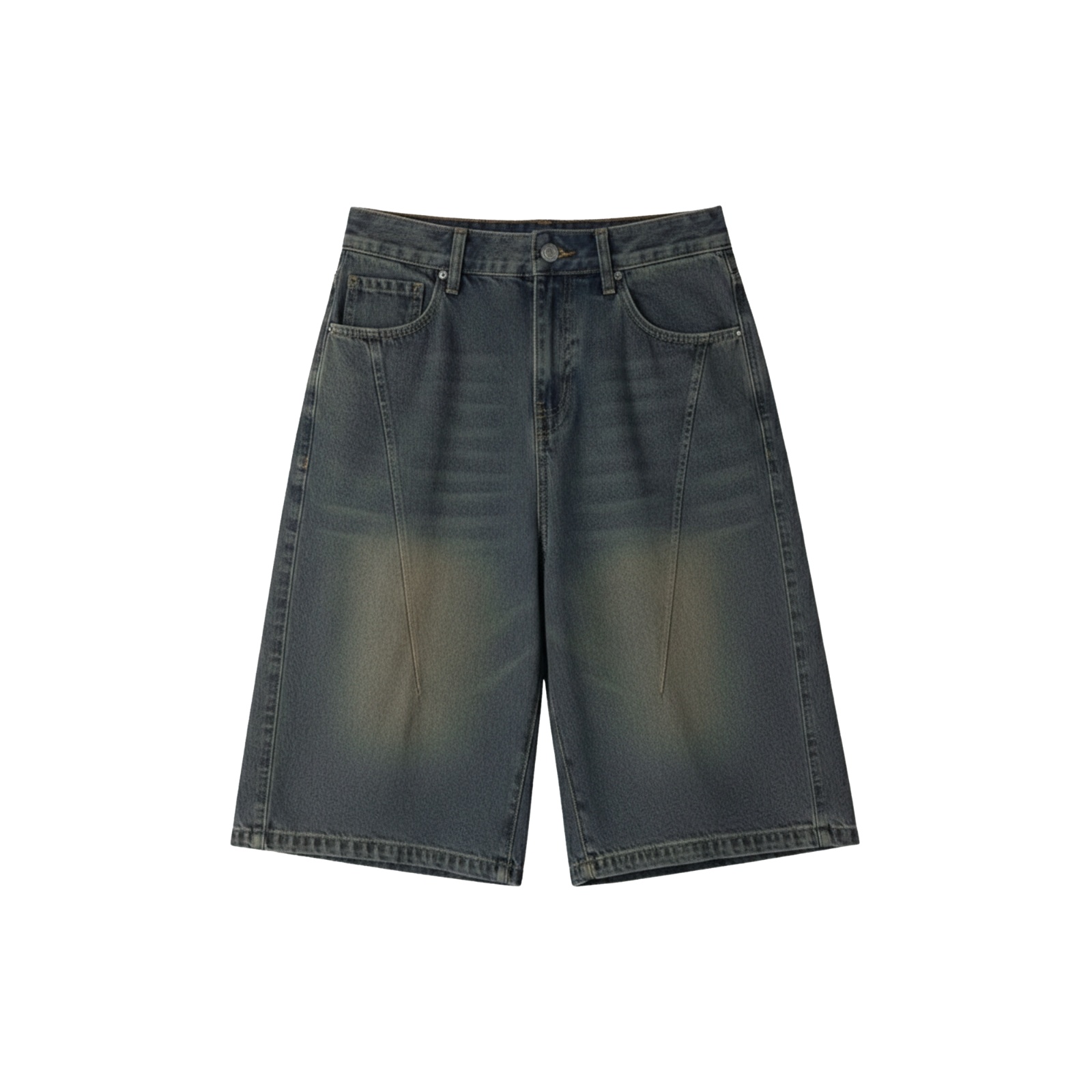 Quần jean lửng màu xanh đậm NULLED N-QS10