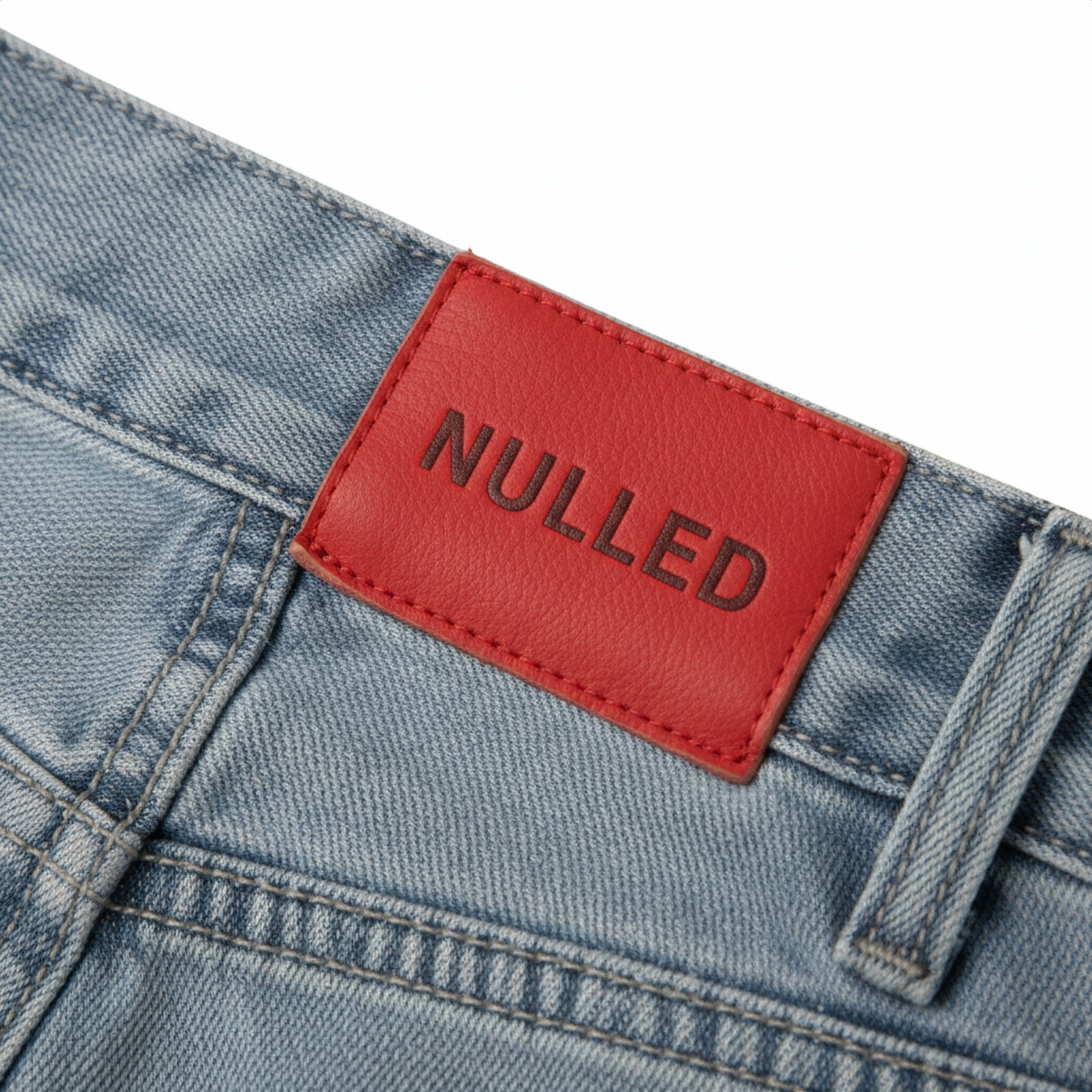 Quần bò lửng xanh nhạt NULLED N-QS10-XN