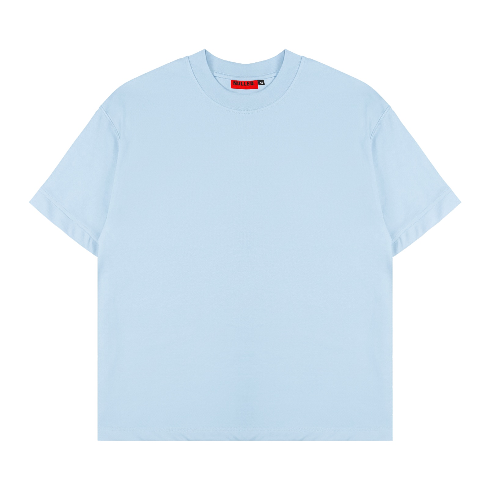 Áo phông nữ basic màu xanh biển NULLED N-T00-XB