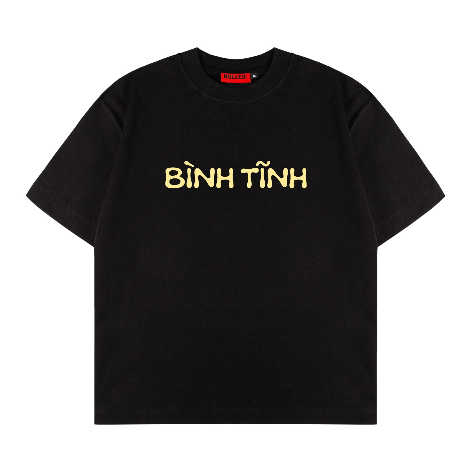 Áo thun NULLED Bình Tĩnh form boxy N-T316-00-D