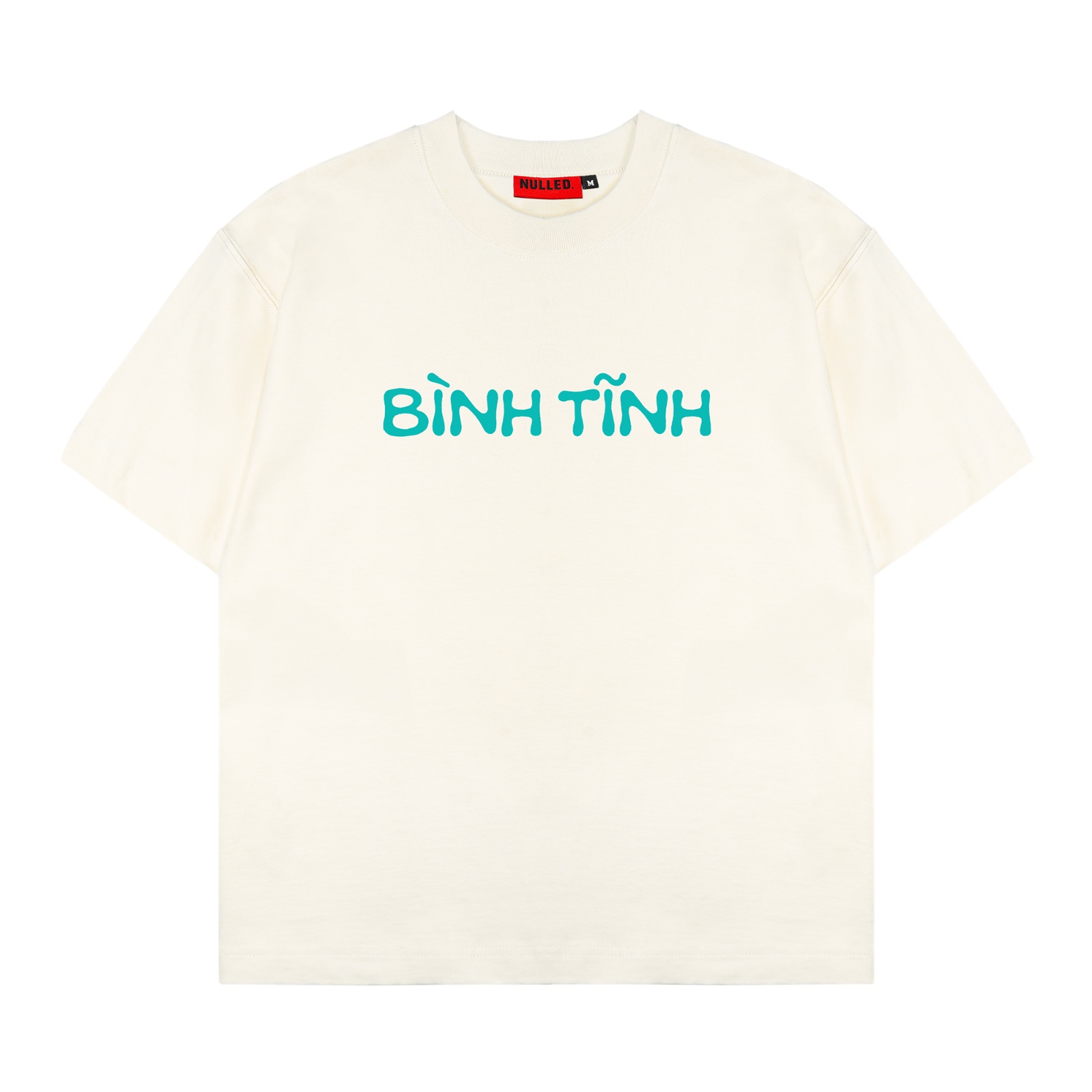 Áo thun NULLED Bình Tĩnh form boxy N-T316-00-K