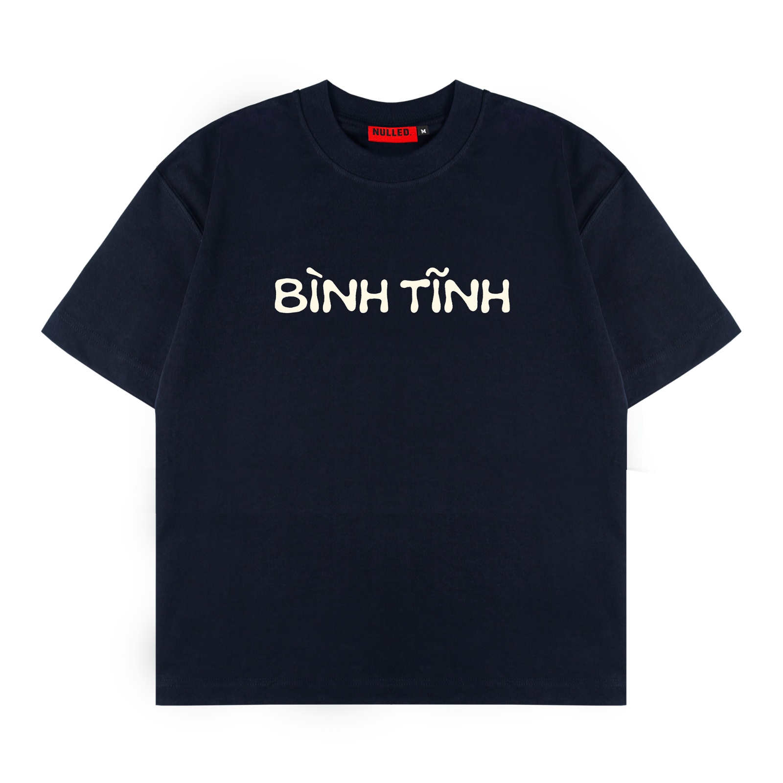Áo thun NULLED Bình Tĩnh form boxy N-T316-00-NA