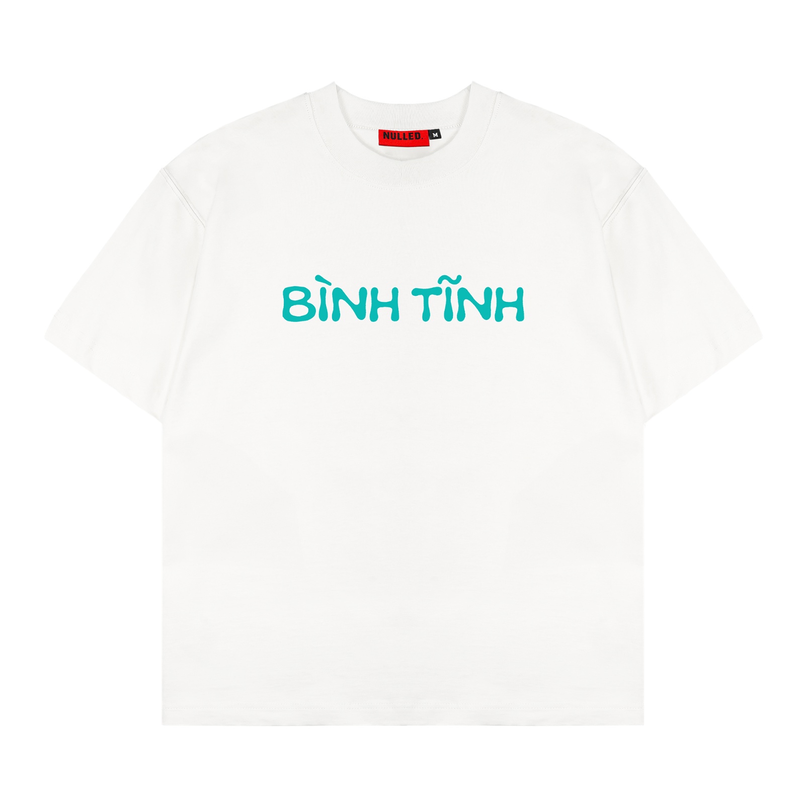 Áo thun NULLED Bình Tĩnh form boxy N-T316-00-T
