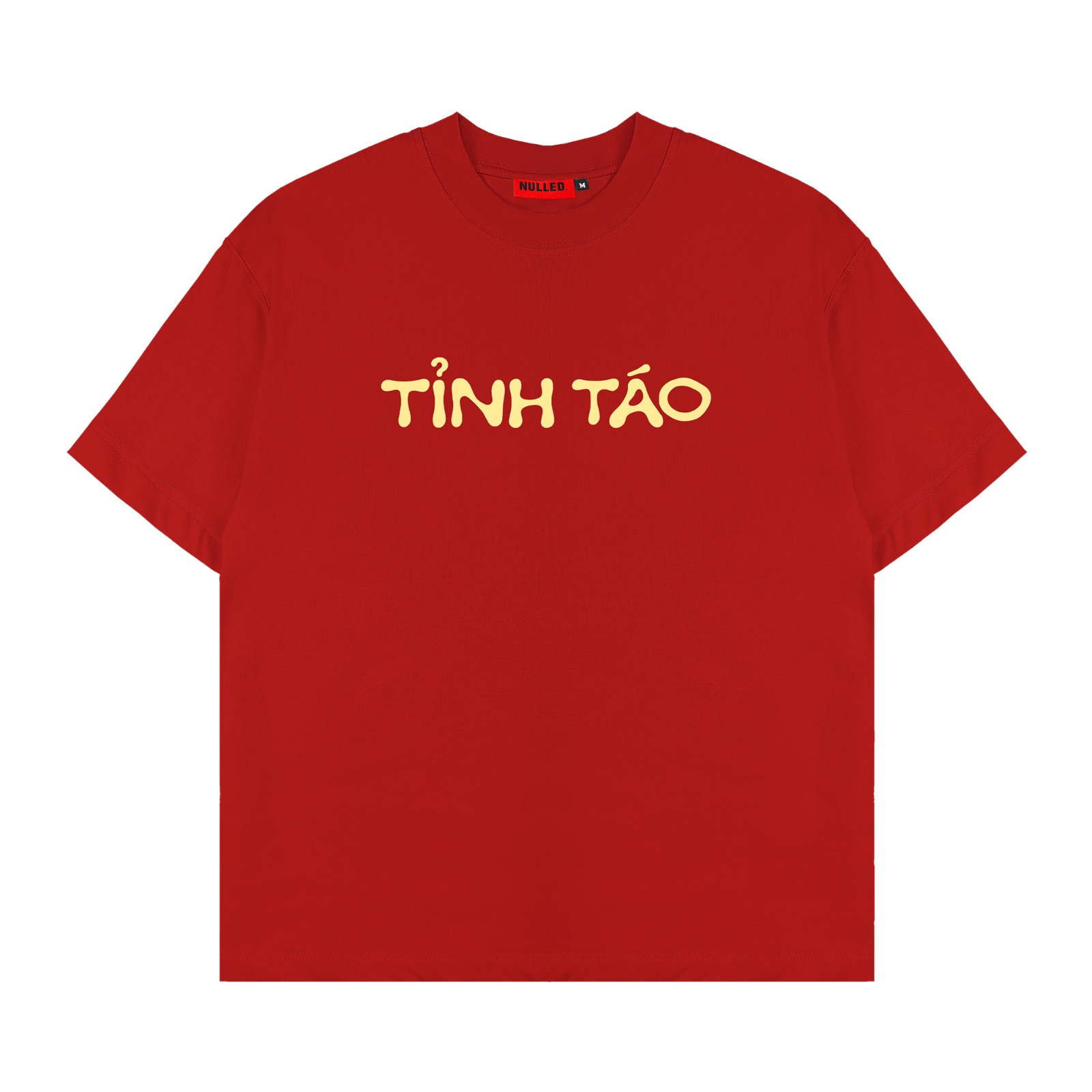 Áo thun NULLED Tỉnh Táo form boxy N-T317-00-DO