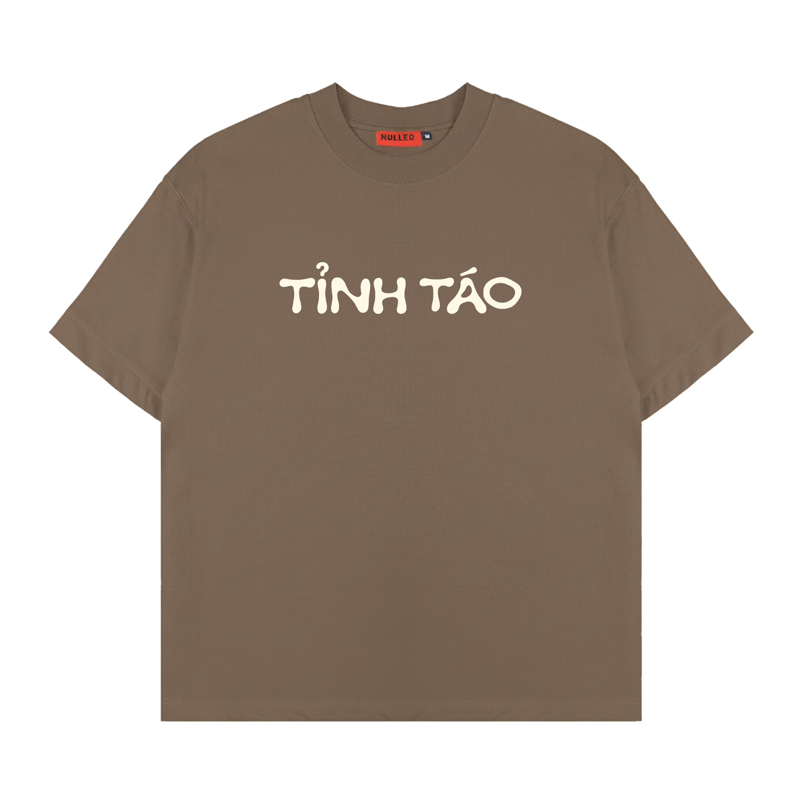 Áo thun NULLED Tỉnh Táo form boxy N-T317-00-N