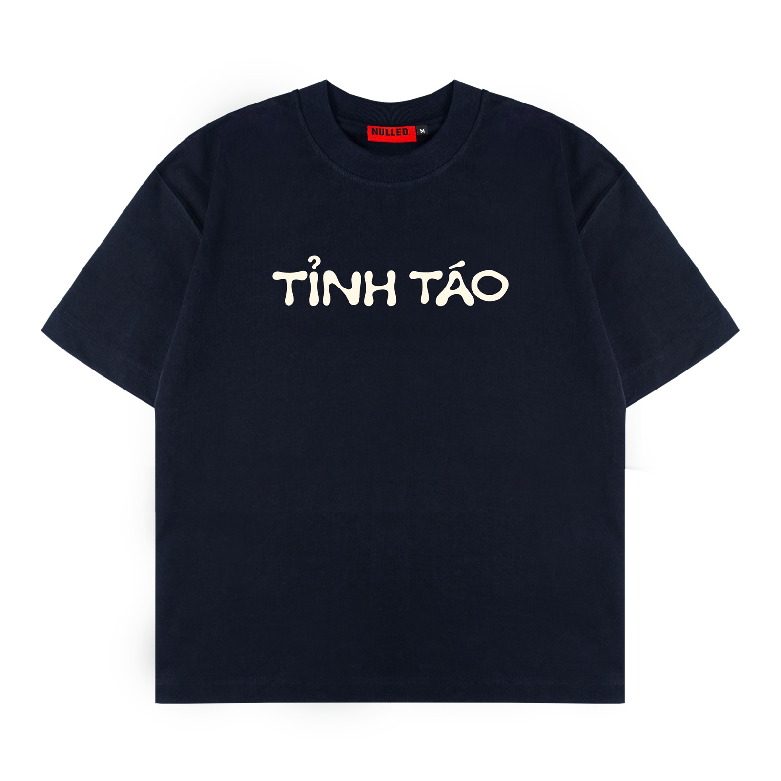 Áo thun NULLED Tỉnh Táo form boxy N-T317-00-NA