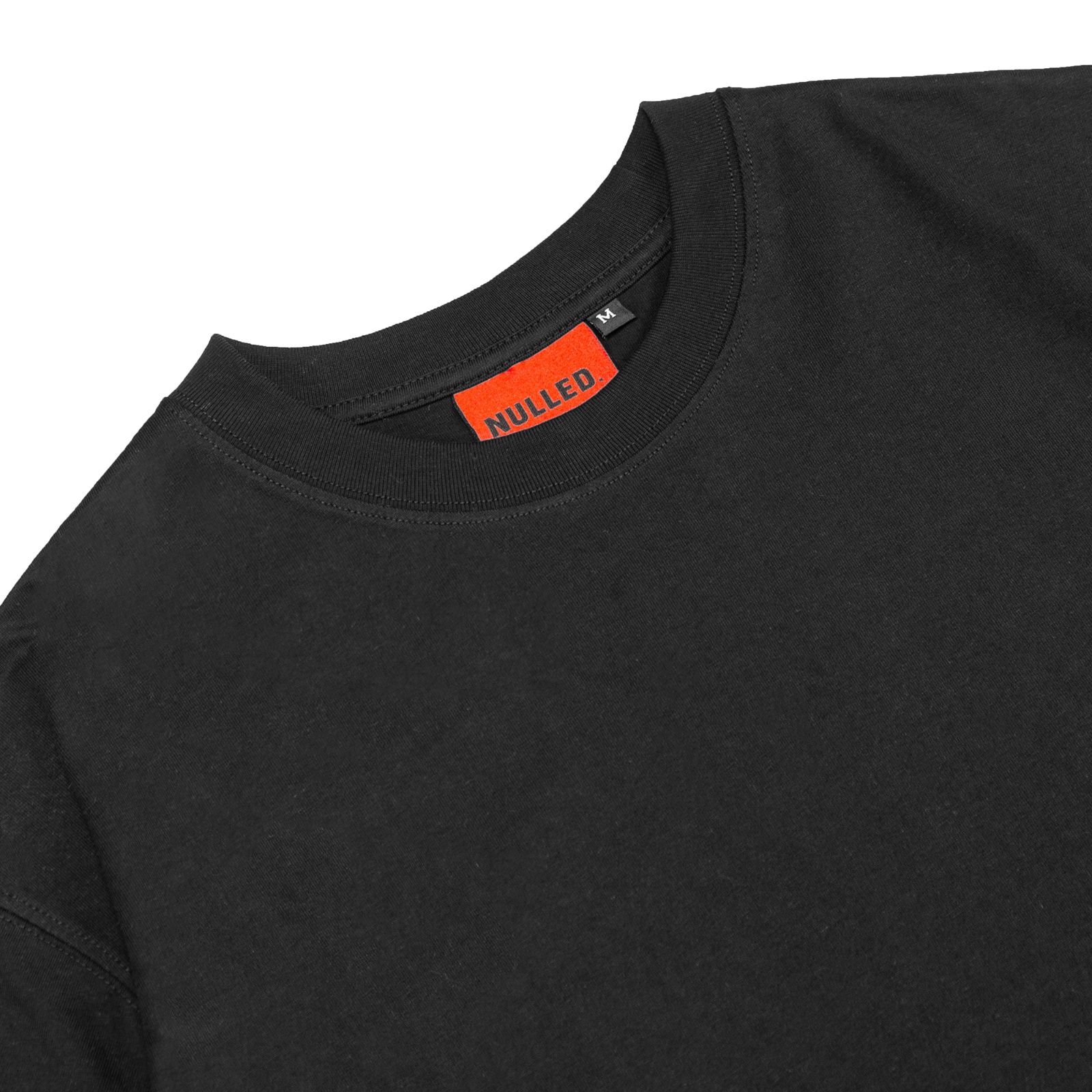 Áo thun đen in hình Big Logo Tee NULLED N-T32-D