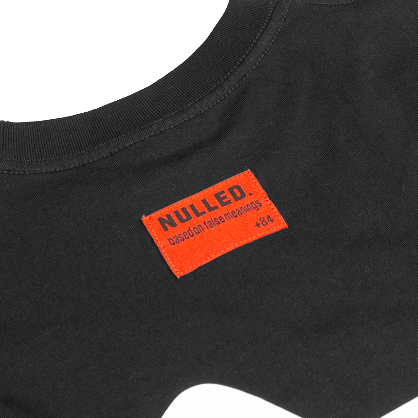 Áo thun đen in hình Big Logo Tee NULLED N-T32-D