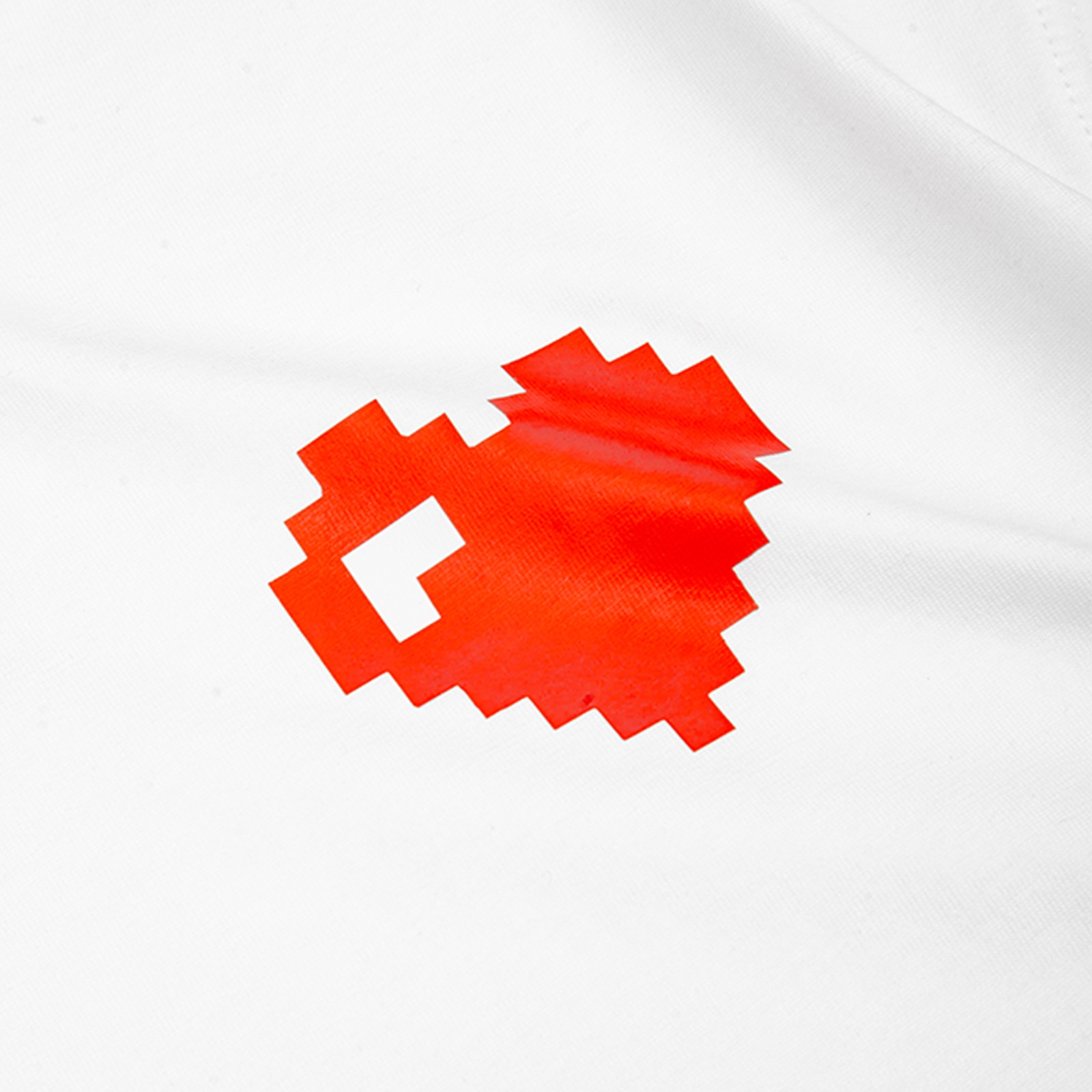 Áo thun in trái tim Red Heart Tee NULLED N-T33-T