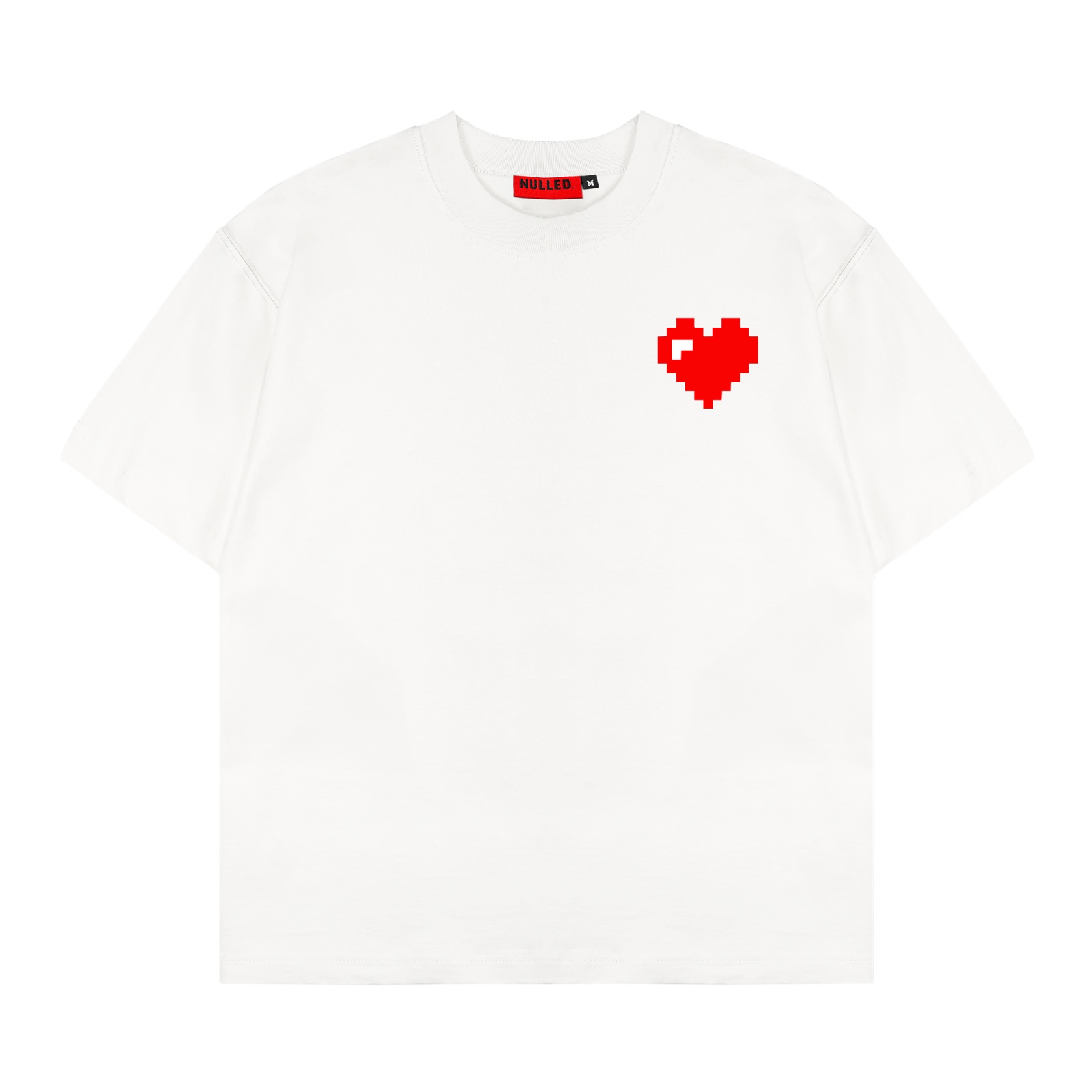 Áo thun in trái tim Red Heart Tee NULLED N-T33-T