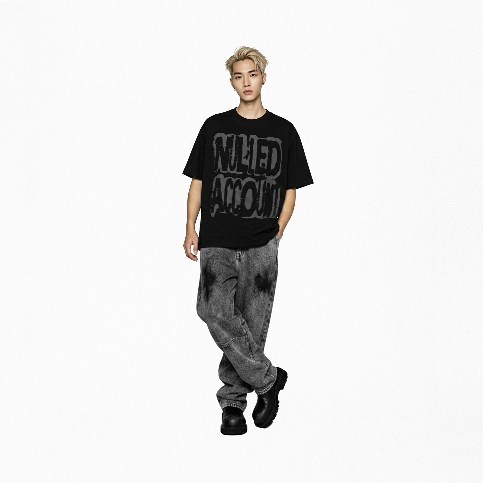 Áo thun nam in hình Blurred Lines Tee N-T6