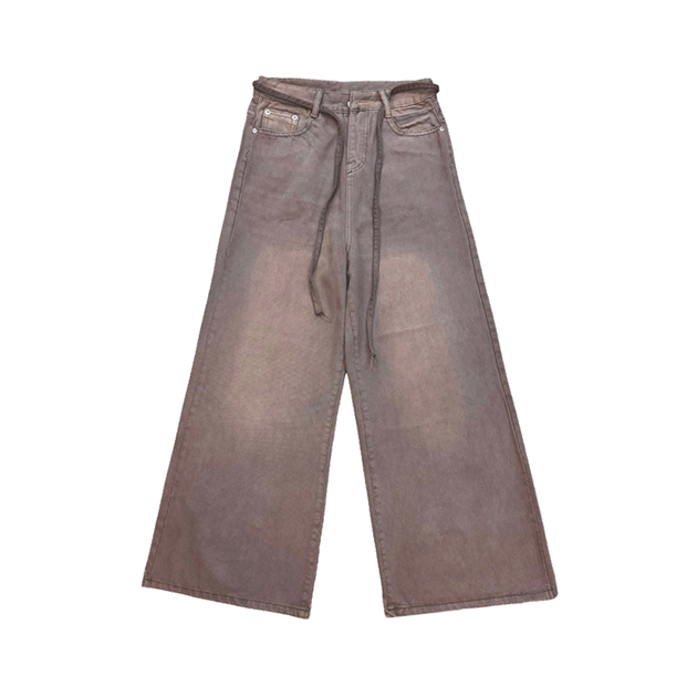 Quần jean ống rộng wash brand NULLED N-Q2