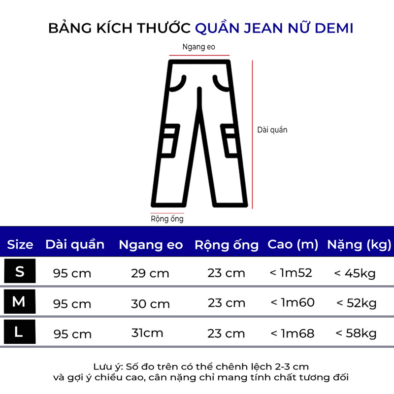 DEMI Quần 60
