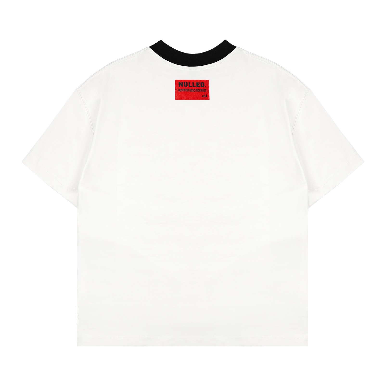 Áo thun trắng phối cổ NULLED Tee N-T25-TVD