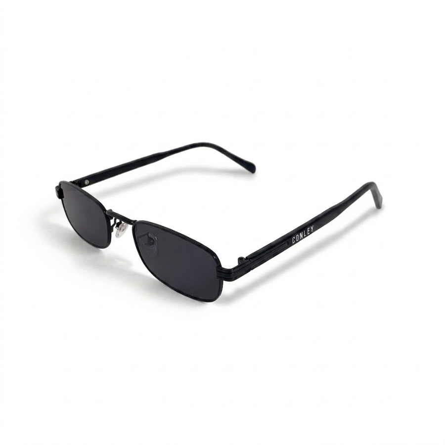CONLEY - Kính Mát Gọng Chữ Nhật Nhỏ Phong Cách Vintage 90s Trí Thức - Kính Râm Unisex Chống UV400 | CO-0210