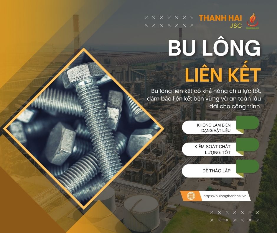 Bu Lông Liên Kết Giải Pháp Kết Nối Kết Cấu Thép