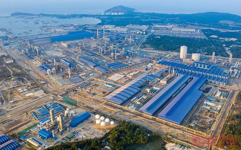 Dự án sản xuất gang thép Hòa Phát Dung Quất
