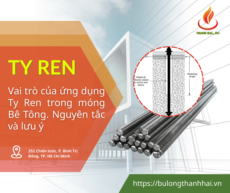 Vai Trò Của Ứng Dụng Ty Ren Trong Móng Bê Tông: Nguyên Tắc Và Lưu Ý Kỹ Thuật
